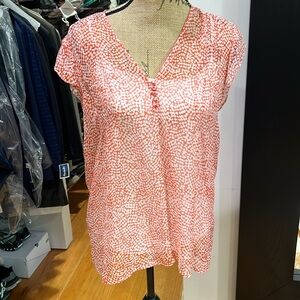 Joie size medium hundred percent silk blouse